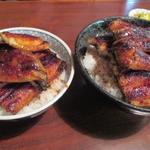 イチビキ - 特上丼(右）上丼（左） H27.7