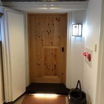 蔵六鮨 三七味 - 入口扉＠2015/6