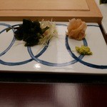 蔵六鮨 三七味 - 薬味＠2015/6