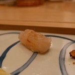 蔵六鮨 三七味 - 【白海老昆布〆】◎2015/6