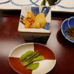 蔵六鮨 三七味 - 【ウニと茶豆】◎2015/6