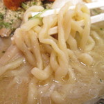 赤湯ラーメン 龍上海 - 麺　アップ！                               27.7.16