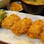 Sakanaya Iitoko - ランチ：カキフライ定食\900(込)