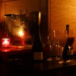 ラフェット - 素敵な照明で照らされるワイン、シャンパン・・・。