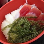 読谷村漁業協同組合 海人食堂 - ミニ海鮮丼