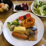 HOTEL ROUTE INN - 朝食一例