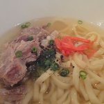 OKINAWAN BAR MAMI-ANA - そーきそば定食（ハーフ）\750円