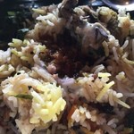 Spice&Dining KALA - これ計算づくでやっているのか？？ビリヤニのふんわりした牡蠣の味わいと辛味と酸味の効いたその他の味わいが物凄いコントラストを口の中で奏でている♪