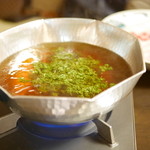 と村 - お出汁に最高級丹波産花山椒が舞い散る！