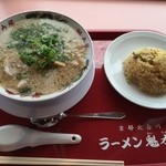 ラーメン魁力屋 - 焼めし定食￥950