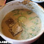 田舎うどん てつ - 2015年7月　冷や汁