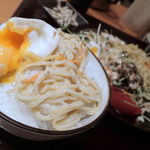 和楽 - ラーメンサラダ（明太子ご飯・コーヒー付、ご飯お替り無料）　950円