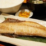 Tasty salt-grilled Atka mackerel set lunch