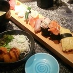 回転寿司 鮮 - Aランチ840円