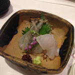 うぶか - 才巻海老と京都産すずき