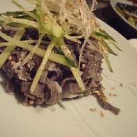 焼肉チャンピオン ペントハウス - センマイ刺し