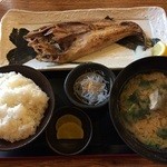 大阪新世界 山ちゃん - ほっけ焼定食　￥734