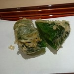 てんぷら 近藤 - ピーマン