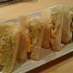 なおらい - 夜の部店内だけ限定の卵サンド