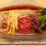 饗 くろ喜 - 15.07.24【くろ喜の夏麺 第2弾】冷 自家製コンビーフとローストトマトの和えそば(1200円)