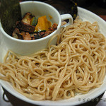 ばっこ志 - つけ麺　(麺、チャーシュー、南瓜、海苔)