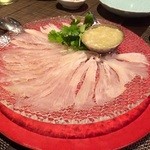 中国菜 二位 - ふかひれお刺身