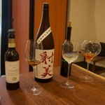 Variante - 日本酒とヴィンサントとラディコン