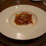 Variante - キッタラ クラシッコ アッラ アマトリチャーナ風