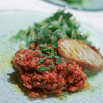 レガリア - トリッパ(第二胃袋)のラグーソース、バケット添え☆