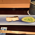 さえ喜 - 2015.7 真魚鰹  豆ソース