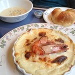 会津楽遊食房 HIRANO’S - 海の幸ドリアセット