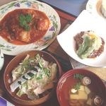 遊ランチ　牛肉時雨煮＆若鶏のラグー