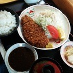 Yamashin - ロースとんかつ定食1180円