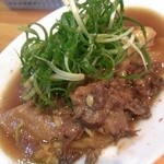 麺哲支店 麺野郎 - おまかせおつまみ-牛筋(2015/7)