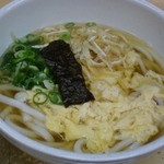 紀州屋 - 玉子とじうどん300円