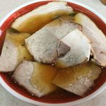 天神そば - 6番，肉多め