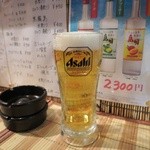 真心　一品・うどん - 生ビール