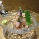 喜や - 天然活〆イサギの利休和え