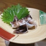 喜や - 活トリ貝のあご出汁しゃぶしゃぶ