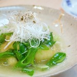 祇園おかだ - 賀茂なすのねぎあんかけ