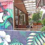 aqua - テラス席です