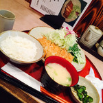 かつふみ - ジャンボローズかつ1250Yen