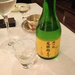 Dougo Yamano Te Hoteru - フレンチにもやっぱり日本酒。愛媛地酒『城川郷』