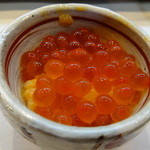 寿司栄 - いくらと雲丹