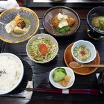 旬楽　さわ田 - 旬楽膳　蓮根饅頭つき