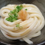 極浄うどん うだま - 2015.7温玉ちく天生醤油