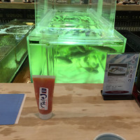 稚加榮 本店 - 目の前の生け簀