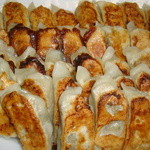 餃子の店 江戸久 - 焼餃子 1人前(10個) 620円　2015-7-25