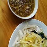うどん屋 源さん - 天ぷらつけ麺