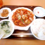 Hakkairouhigashinipporiten - マーボなす定食